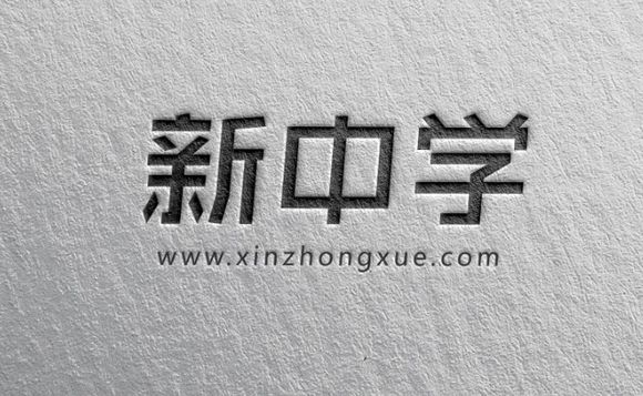 新中學(xué)LOGO設(shè)計